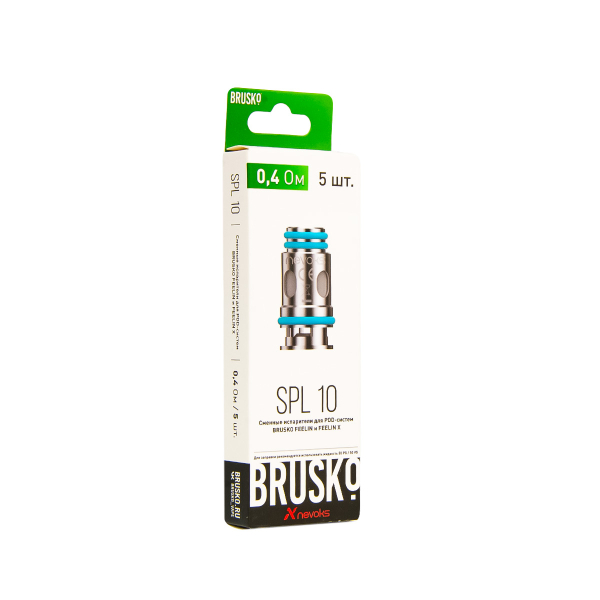 Испаритель Brusko Feelin Spl10 0.4 Ом 5 шт в Воркуте