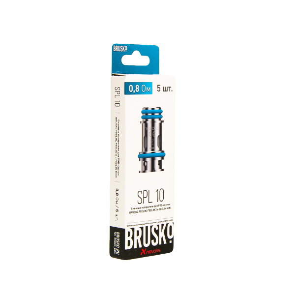 Испаритель Brusko Feelin Spl10 0.8 Ом 5 шт в Воркуте