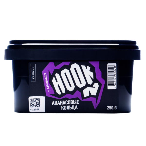 Табак Hook Ананасовые Кольца 250 грамм в Воркуте