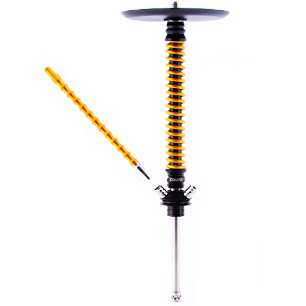 Кальян Mamay Customs V3  Coilovers Черный Gold Anod в Воркуте