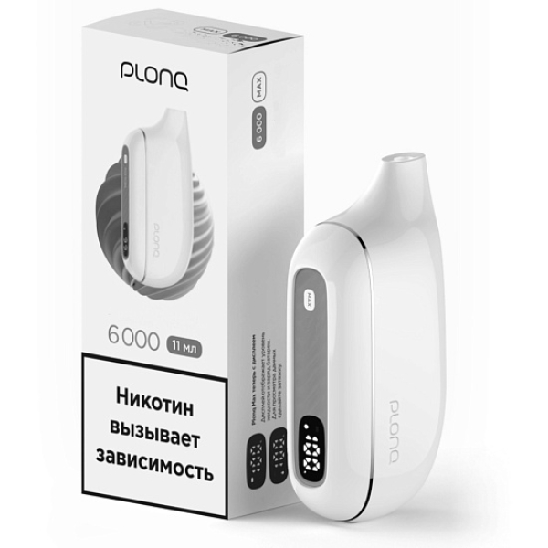 Электронка Plonq Max 6000 Чёрная Смородина в Воркуте