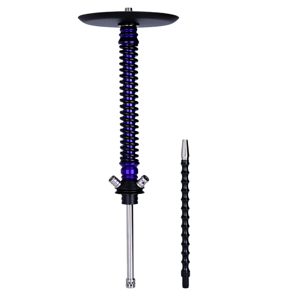 Кальян Mamay Customs Coilovers Фиолетовый Лак Черный в Воркуте