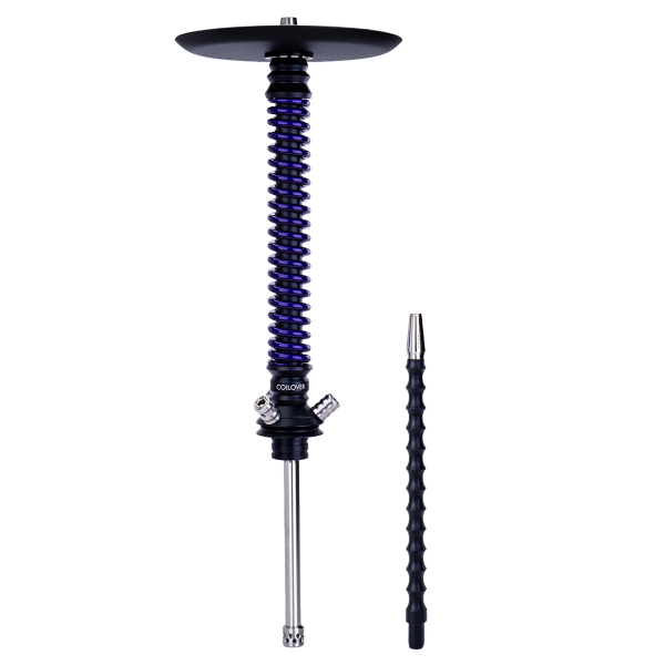 Кальян Mamay Customs Coilovers Чёрно Фиолетовый Лак в Воркуте