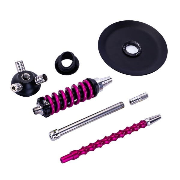 Кальян Mamay Customs Coilover Micro Розовый Лак в Воркуте