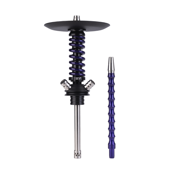 Кальян Mamay Customs Coilover Micro Чёрно Фиолетовый Лак в Воркуте