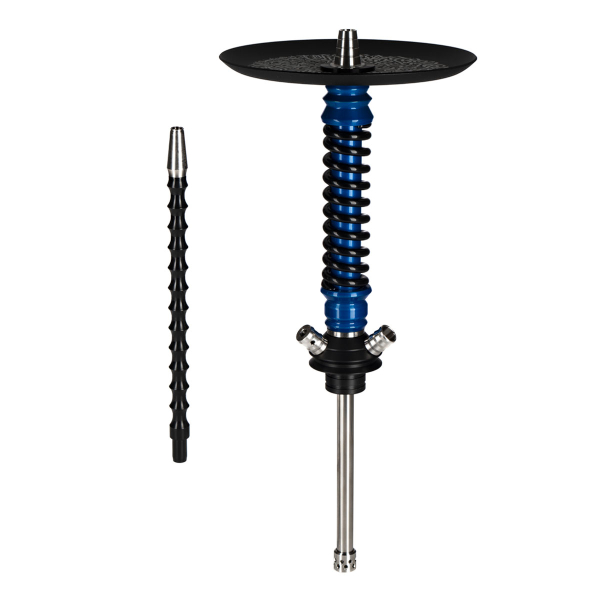 Кальян Mamay Customs Coilovers Mini Голубой Лак Черный Грав. Калиграфия в Воркуте