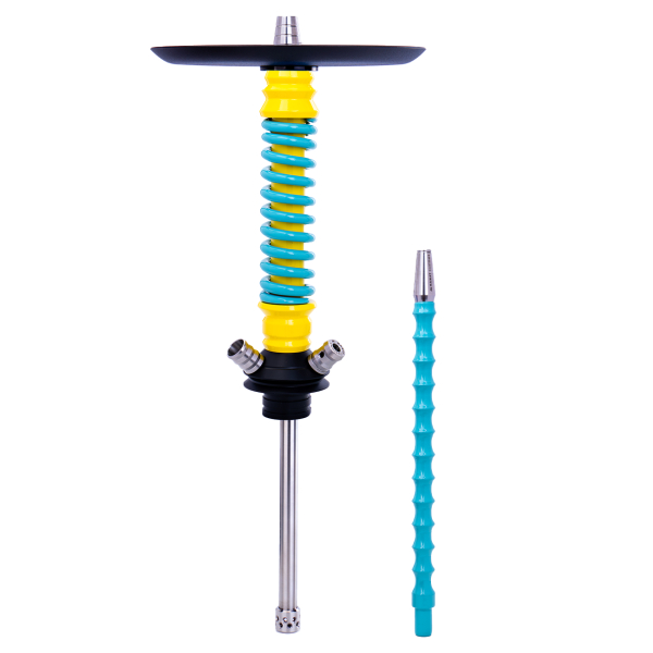 Кальян Mamay Customs Coilovers Mini Жёлто Мятный в Воркуте