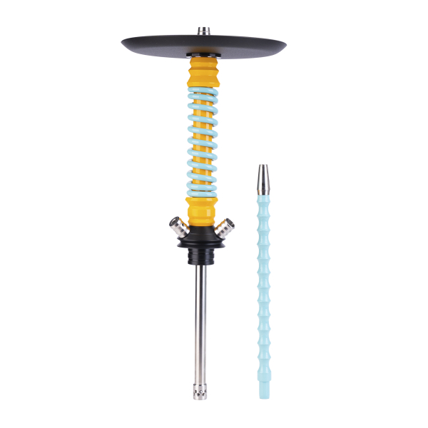 Кальян Mamay Customs Coilovers Mini Жёлто Мятный Грав. Котофаки в Воркуте