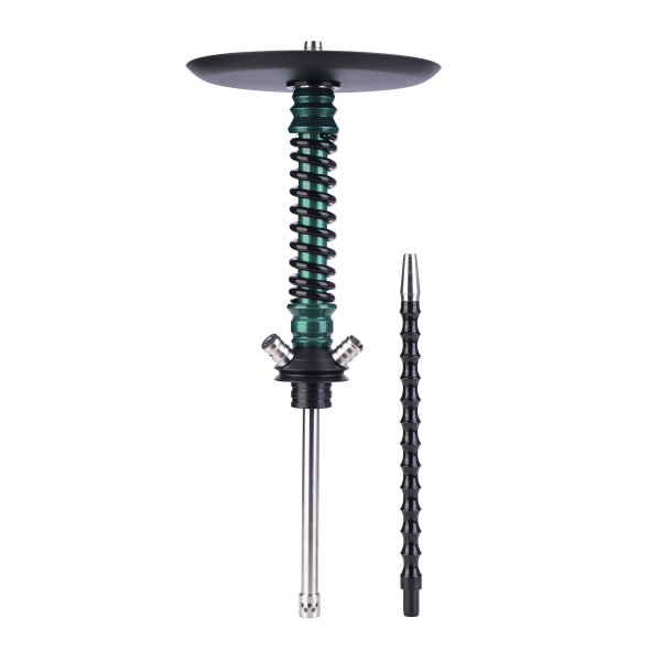 Кальян Mamay Customs Coilovers Mini Зелёный Лак Чёрный   Гр. Кубы в Воркуте