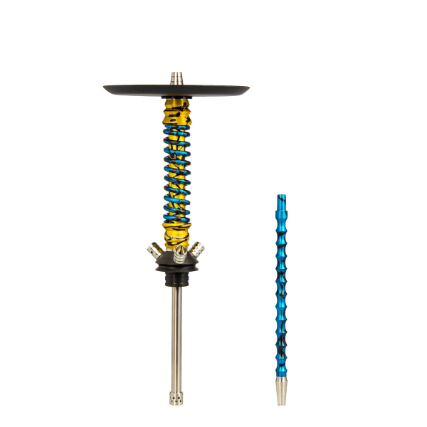 Кальян Mamay Customs Coilovers Mini Золотой Сплеш Голубой Сплеш в Воркуте