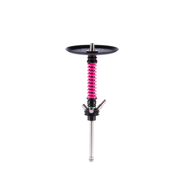 Кальян Mamay Customs Coilovers Mini Чёрно Розовый в Воркуте