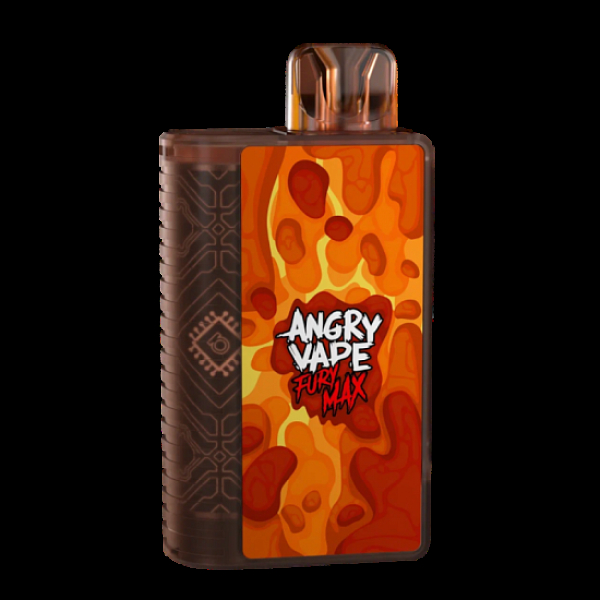 POD-система Brusko Angry Vape Fury Max Оранжевый в Воркуте