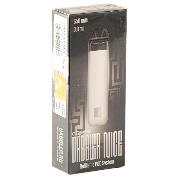 POD-система Brusko Dabbler Nice Белый в Воркуте