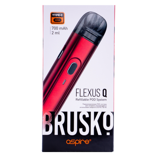 POD-система Brusko Flexus Q Красный в Воркуте