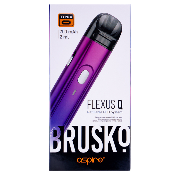 POD-система Brusko Flexus Q Фуксия в Воркуте