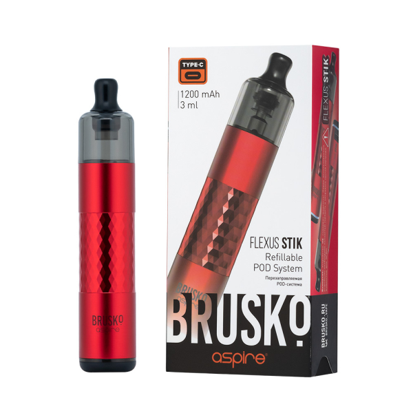 POD-система Brusko Flexus Stik Красный в Воркуте