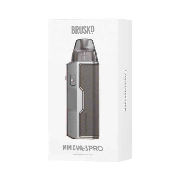 POD-система Brusko Minican 5 Pro Серый Металлик в Воркуте