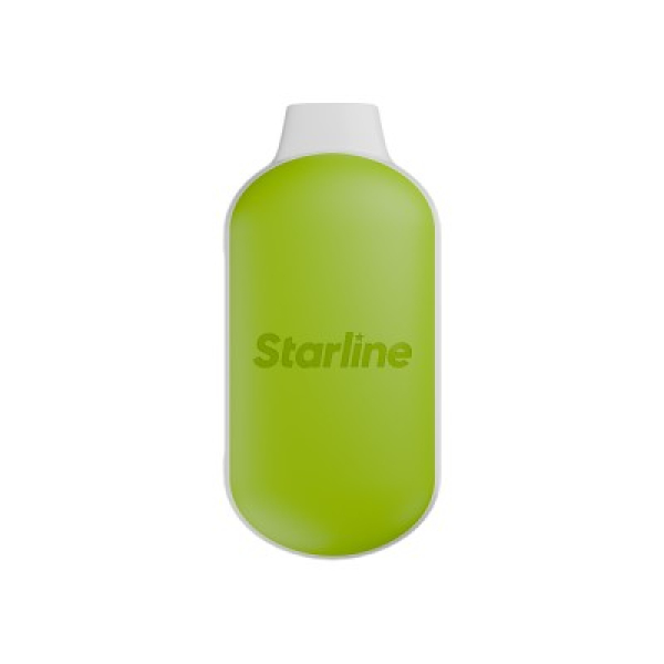 Электронка Starline Midi Зеленое Яблоко  7000 затяжек в Воркуте