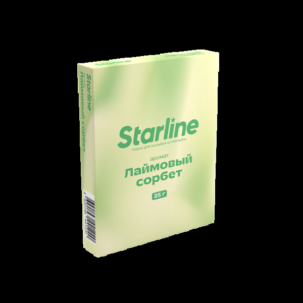 Табак Starline Лаймовый Сорбет 25 грамм в Воркуте