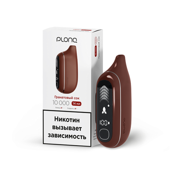 Электронка Plonq Max Pro   Гранатовый Сок 10000 затяжек в Воркуте