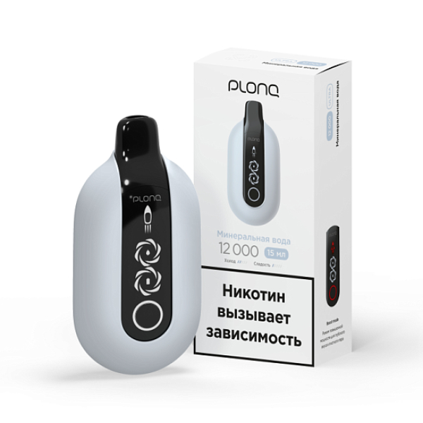 Электронка Plonq Ultra Минеральная Вода  12000 затяжек в Воркуте