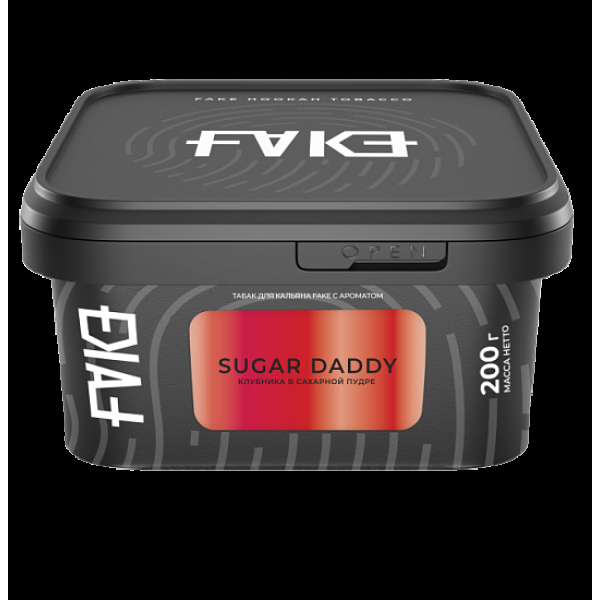 Табак Fake Sugar Daddy Клубника В Сахарной Пудре 200 грамм в Воркуте