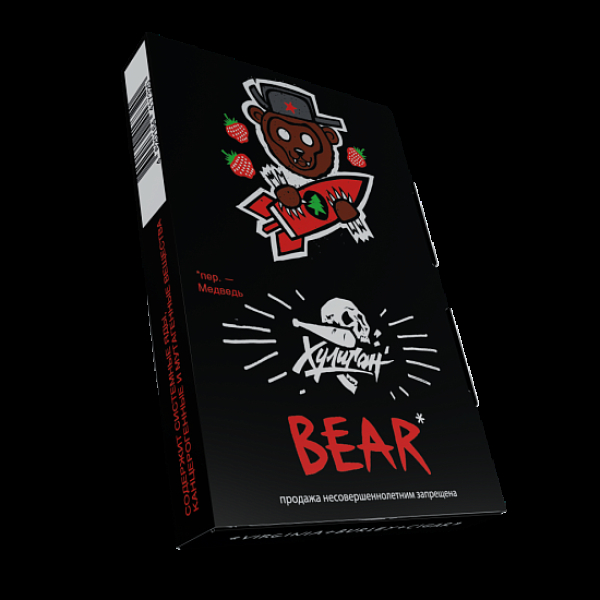 Табак Хулиган Bear Клубника С Елкой 25 грамм в Воркуте