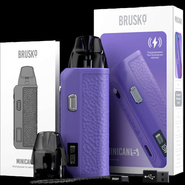 POD-система Brusko Minican      5 Фиолетовый в Воркуте