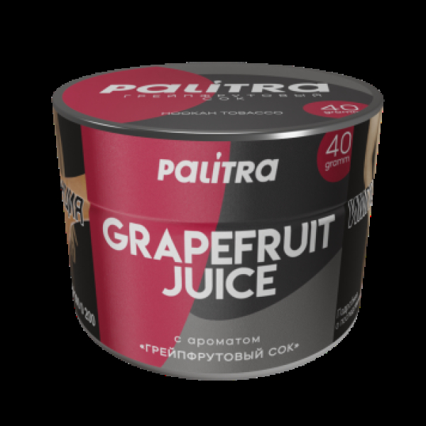 Табак Palitra Grapefruit Juice Грейпфрутовый Сок 40 грамм в Воркуте