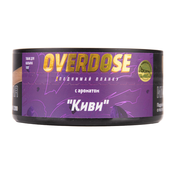 Табак Overdose Kiwi 100 грамм в Воркуте
