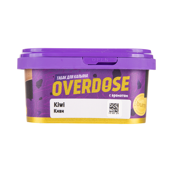 Табак Overdose Kiwi 200 грамм в Воркуте