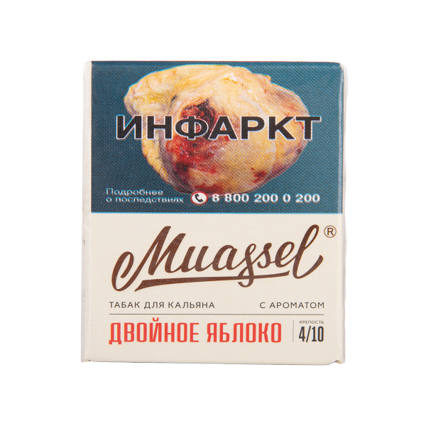 Табак Muassel Medium Двойное Яблоко 40 грамм в Воркуте
