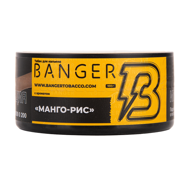 Табак Banger Mango Rice 100 грамм в Воркуте