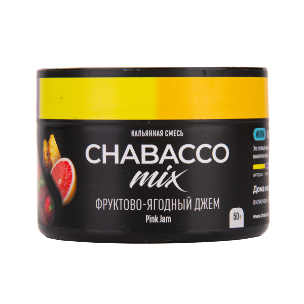 Бестабачная смесь Chabacco Mix Medium Pink Jam 40 грамм в Воркуте