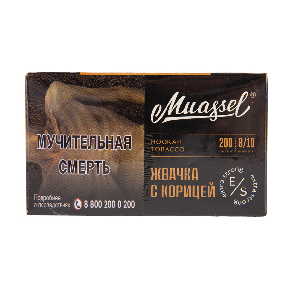 Табак Muassel Extra Strong  Жвачка С Корицей 200 грамм в Воркуте
