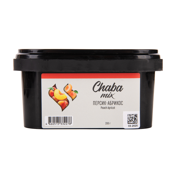 Безникотиновая смесь Chaba Peach Apricot Nicotine Free 200 грамм в Воркуте
