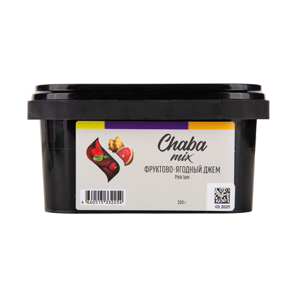 Безникотиновая смесь Chaba Pink Jam Nicotine Free 200 грамм в Воркуте