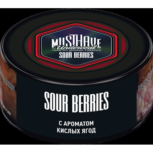 Табак Must have Sour Berries 25 грамм в Воркуте