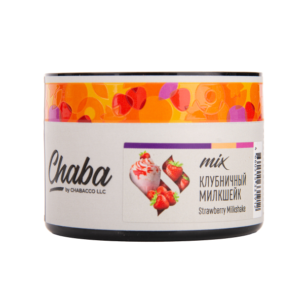 Бестабачная смесь Chaba Mix Strawberry Milkshake Nicotine Free 50 грамм в Воркуте