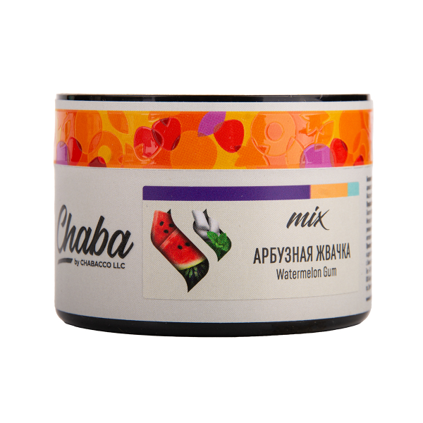 Бестабачная смесь Chaba Mix Watermelon Gum Nicotine Free 50 грамм в Воркуте