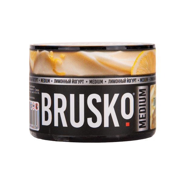 Бестабачная смесь Brusko Zero Лимонный Йогурт 50 грамм в Воркуте