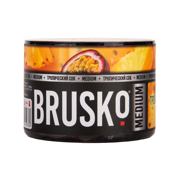 Бестабачная смесь Brusko Zero Тропический Сок 50 грамм в Воркуте
