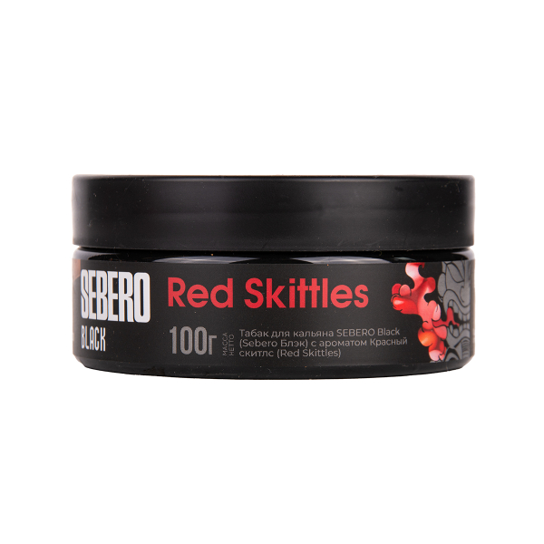 Табак Sebero Black Red Skittles 100 грамм в Воркуте