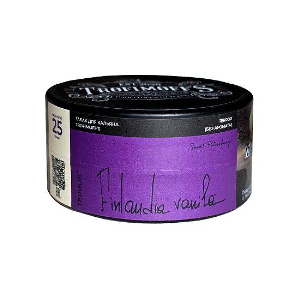 Табак Trofimoffs Terror Finlandia Vanila 25 грамм в Воркуте