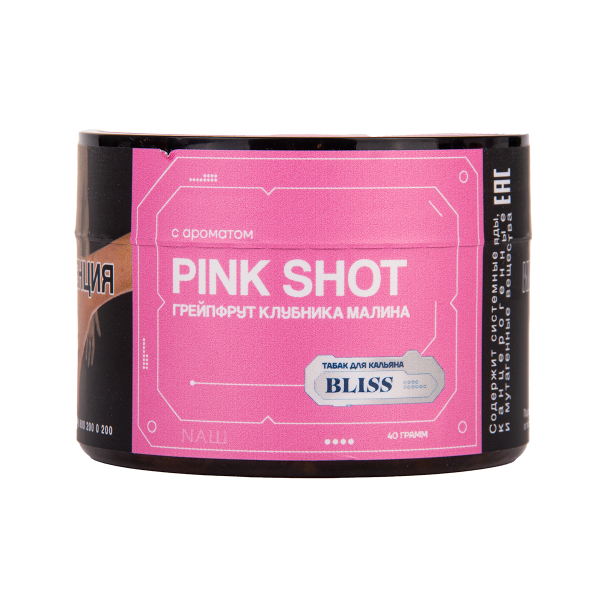 Табак BLISS Pink Shot 40 грамм в Воркуте