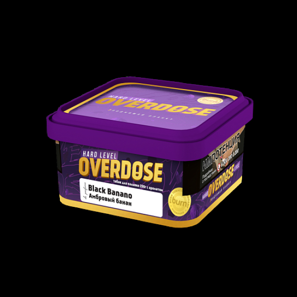 Табак Overdose Black Banano 200 грамм в Воркуте
