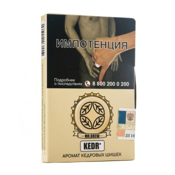 Табак Mr Brew Kedr Аромат Кедровых Шишек 25 грамм в Воркуте