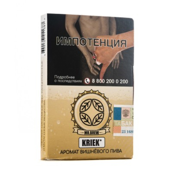 Табак Mr Brew Kriek Аромат Вишневого Пива 25 грамм в Воркуте