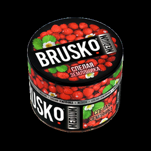 Бестабачная смесь Brusko Спелая Земляника 50 грамм в Воркуте