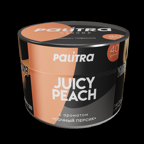 Табак Palitra Juicy Peach Сочный Персик 40 грамм в Воркуте